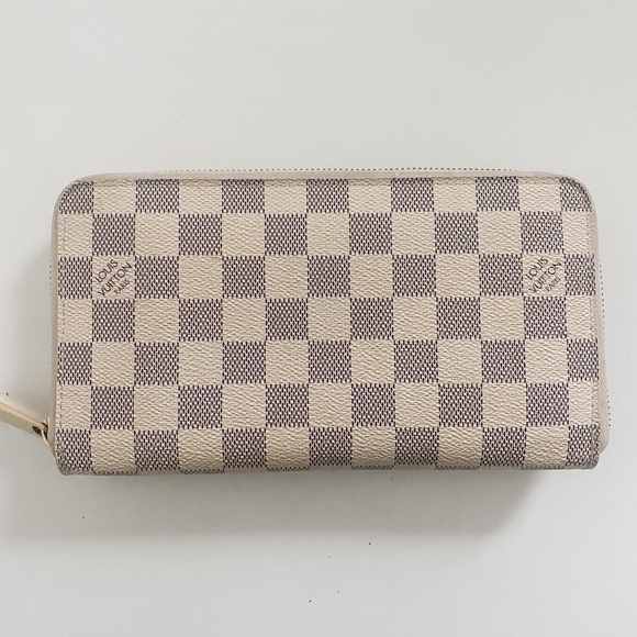Louis Vuitton Damier Azur Zippy Organizer Wallet - Picture 1 of 4
